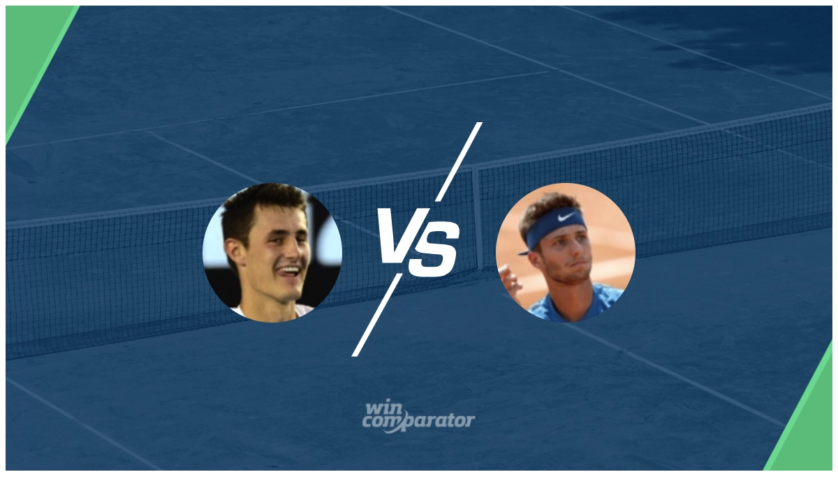 Bernard Tomic Corentin Moutet prediction