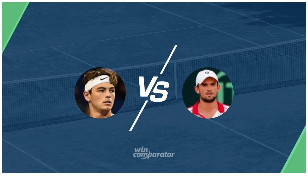 pronostic Taylor Fritz Valentin Vacherot
