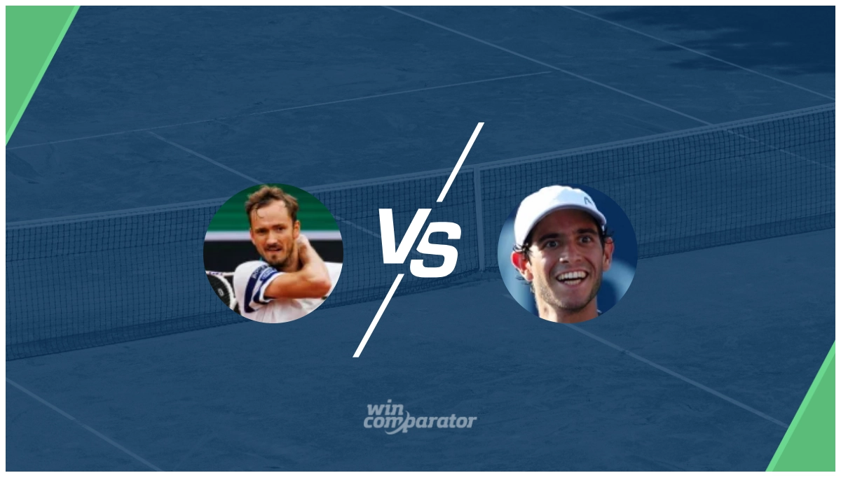 pronostic Daniil Medvedev Nuno Borges