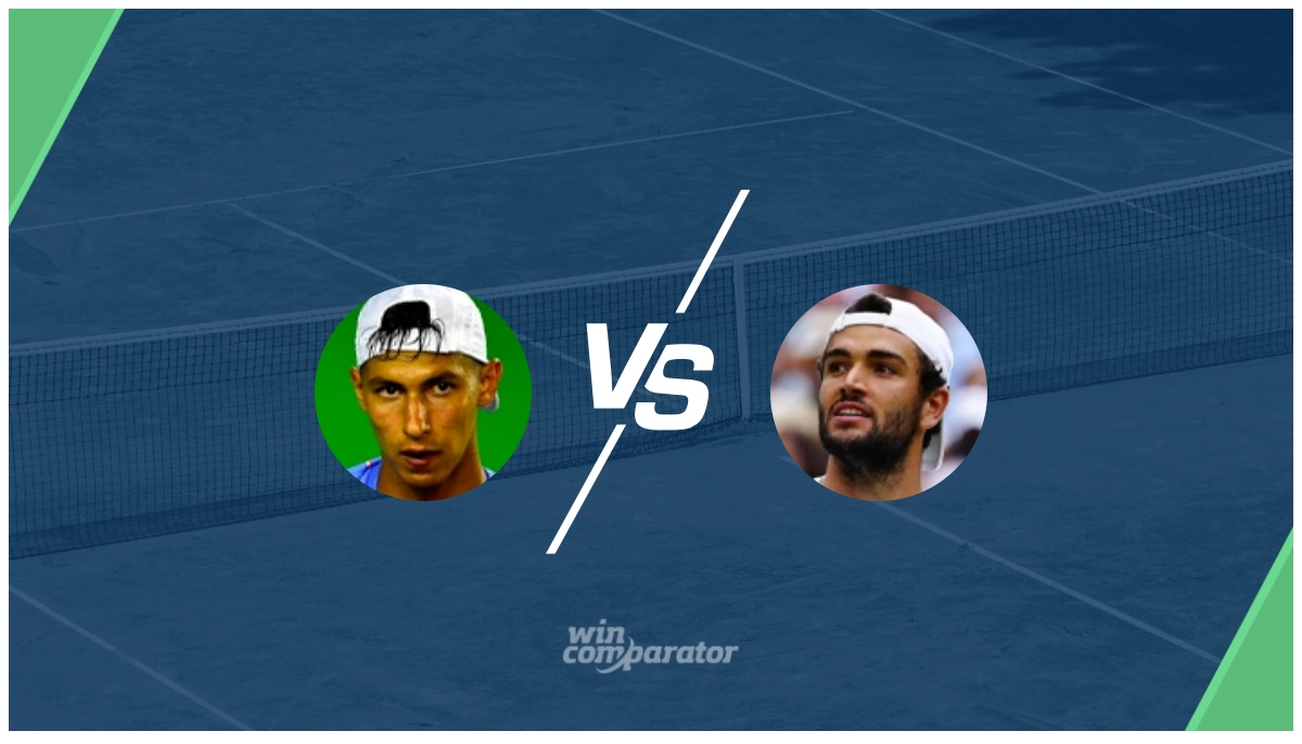 pronostic Alexei Popyrin Matteo Berrettini