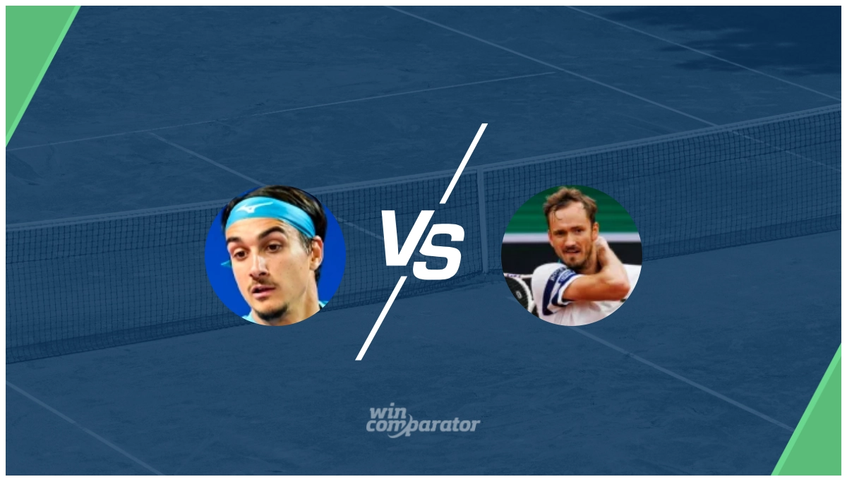 prognóstico Lorenzo Sonego Daniil Medvedev