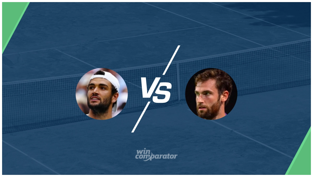 pronostic Matteo Berrettini Quentin Halys