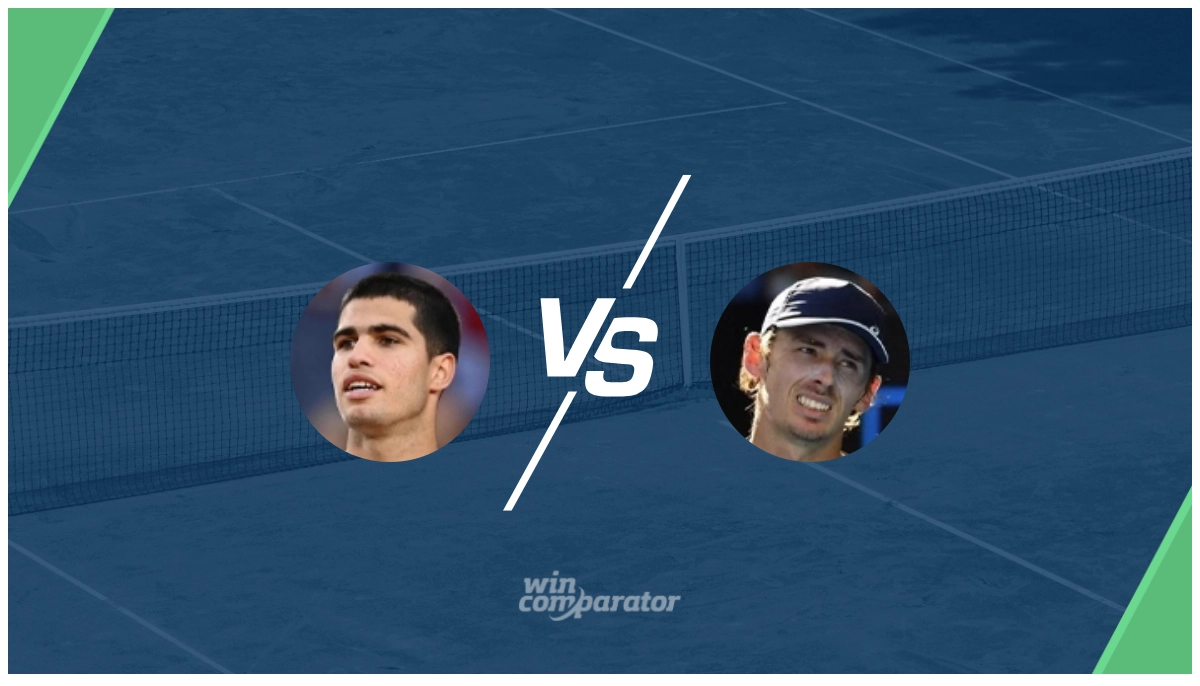 pronostic Carlos Alcaraz Alex De Minaur