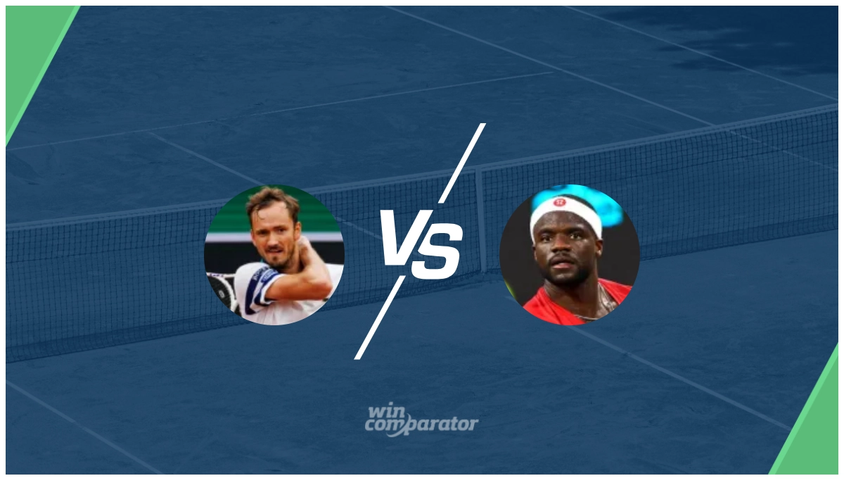 pronostic Daniil Medvedev Frances Tiafoe