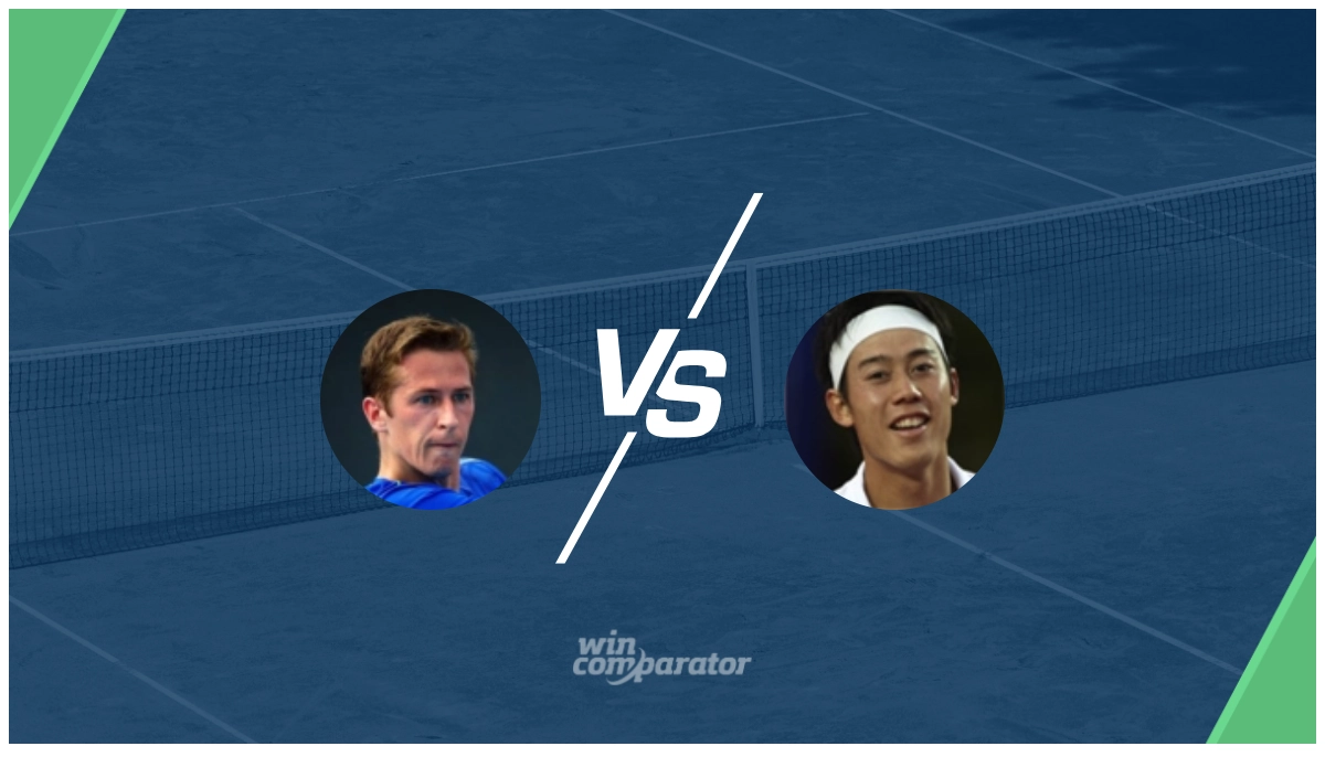 Pronóstico Kimmer Coppejans Kei Nishikori