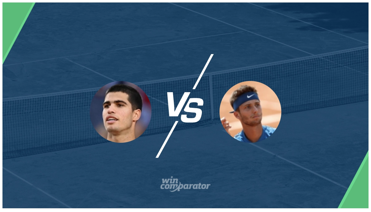 Pronóstico Carlos Alcaraz Corentin Moutet