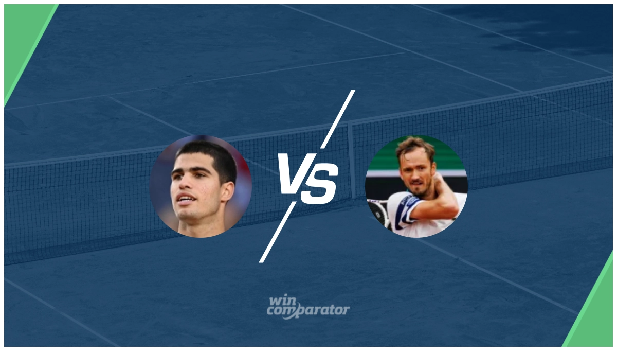 pronostic Carlos Alcaraz Daniil Medvedev
