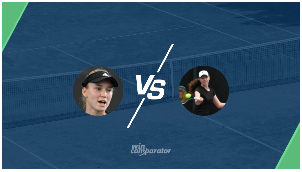 Elena Rybakina Talia Gibson prediction