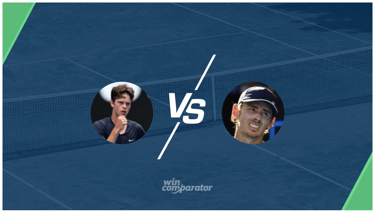 pronostico Alexander Blockx Alex De Minaur