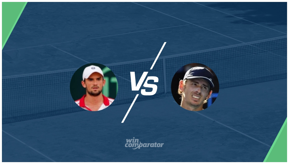 pronostico Valentin Vacherot Alex De Minaur