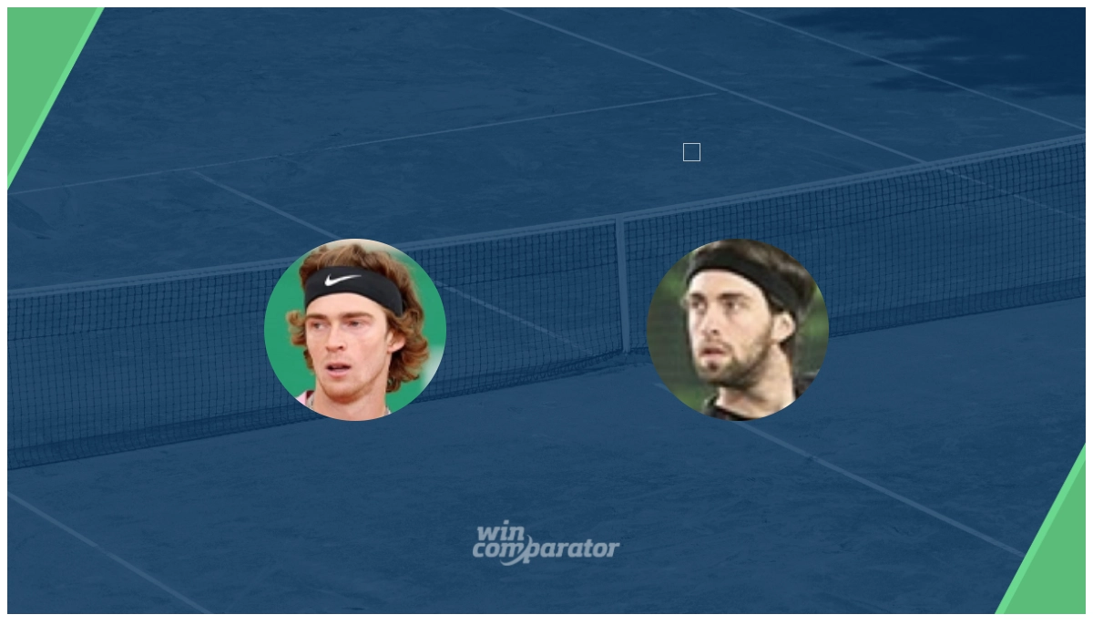 pronostic Andrey Rublev Nikoloz Basilashvili