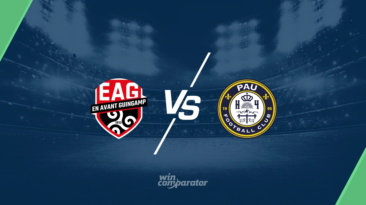 prognóstico Guingamp Pau FC
