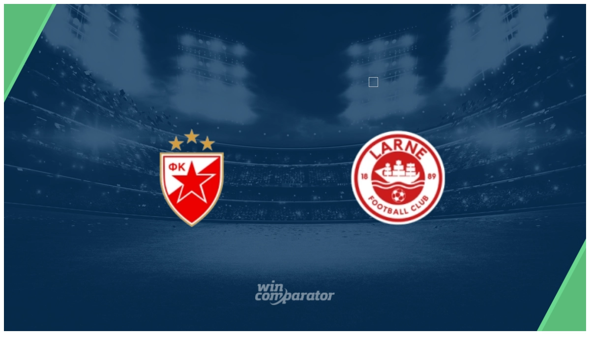 prognóstico Estrela Vermelha Belgrado Larne FC