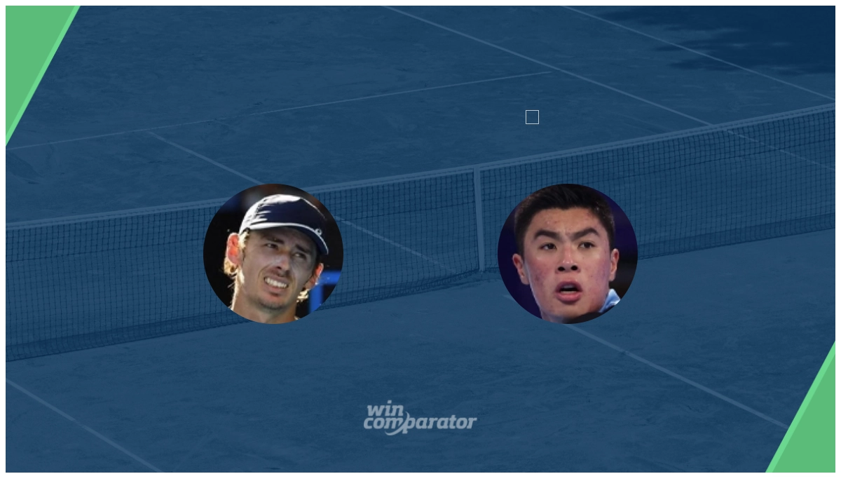 pronostic Alex De Minaur Brandon Nakashima