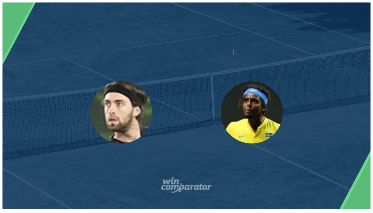 pronostic Nikoloz Basilashvili Elias Ymer