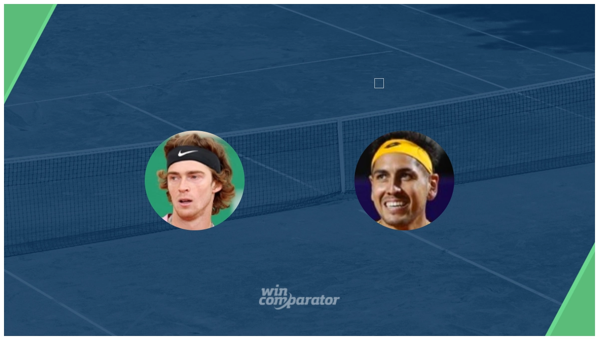 Andrey Rublev Alejandro Tabilo prediction