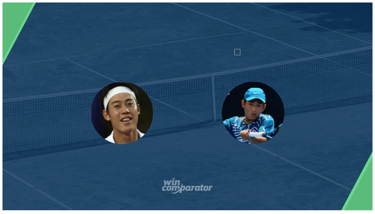Kei Nishikori Juncheng Shang prediction
