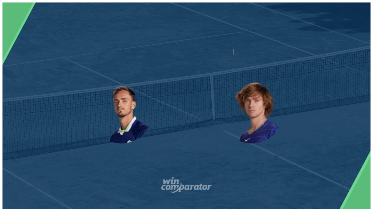 Daniil Medvedev Andrey Rublev prediction