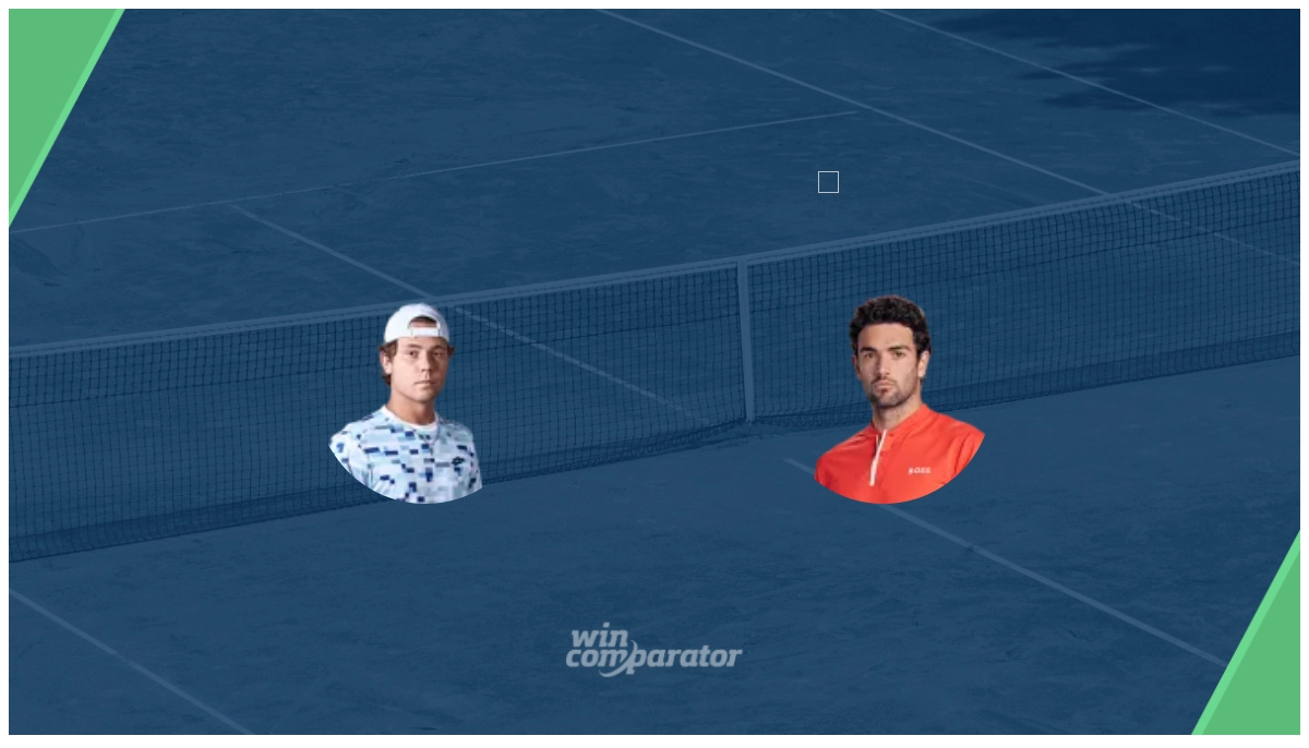 pronostic Aleksandar Kovacevic Matteo Berrettini