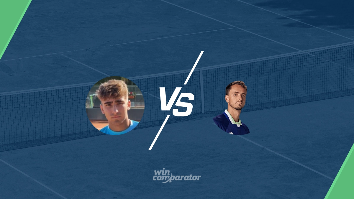 pronostic Daniel Merida Aguilar Daniil Medvedev