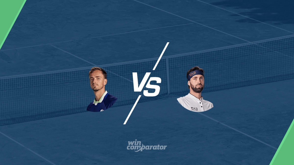 pronostic Daniil Medvedev Nikoloz Basilashvili
